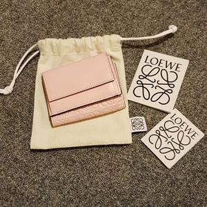 Loewe Mini Wallet- Blush